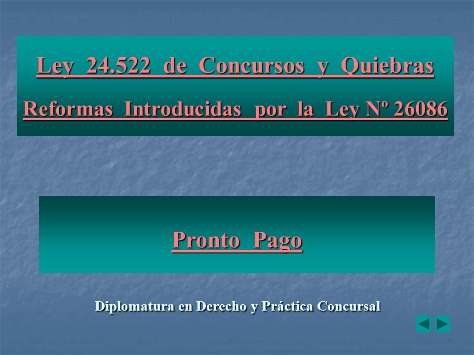ley 26086